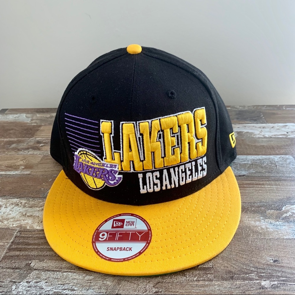 LA Lakers New Era Hardwood Classics SnapBack